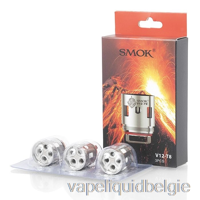 Vape Smaken Smok Tfv12 Vervangende Spoelen & Rba 0.16ohm V12-t8 Achtvoudige Spoel (pak Van 3)